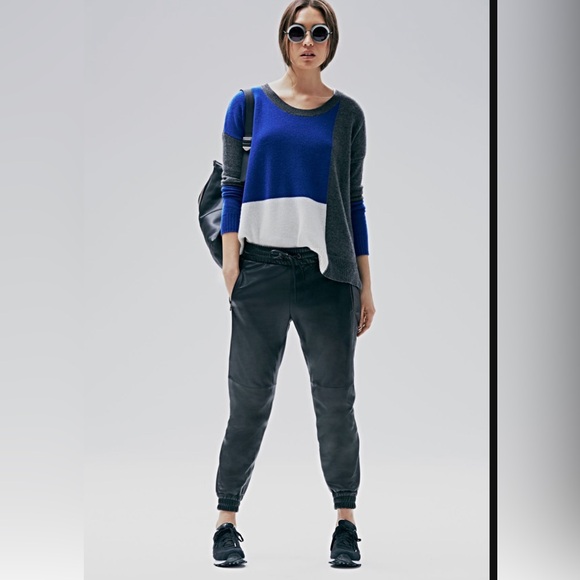 Derek Lam x Athleta cashmere colorblock sweater - Picture 3 of 3